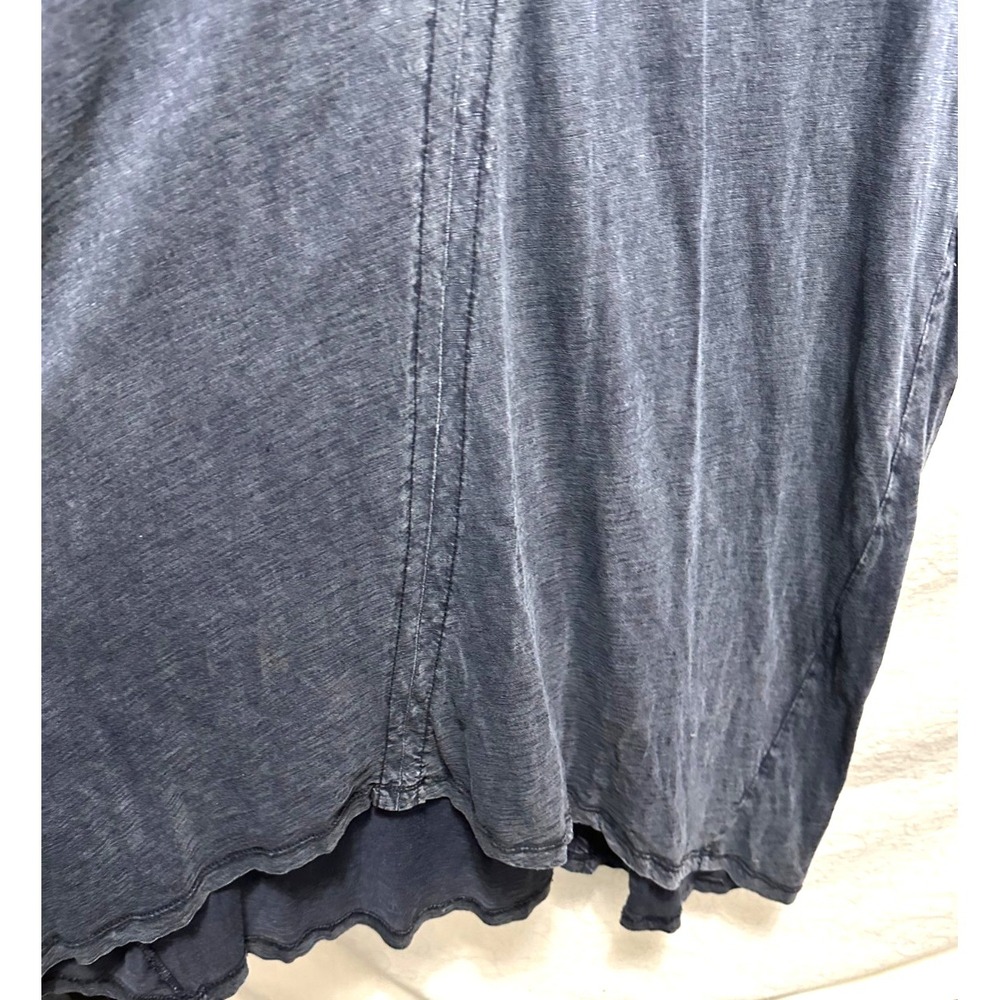 Anthropologie Daily Practice Size Small Maxi Tank Dress Distressed Gray/Blue - Picture 4 of 8